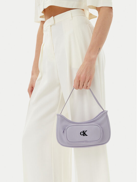Calvin Klein Jeans Calvin Klein Jeans Torebka Ck Shoulder Bag IU0IU00696 Fioletowy