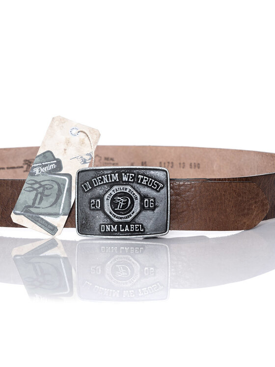 Tom Tailor Tom Tailor Cintura da uomo TOM TAILOR Marrone