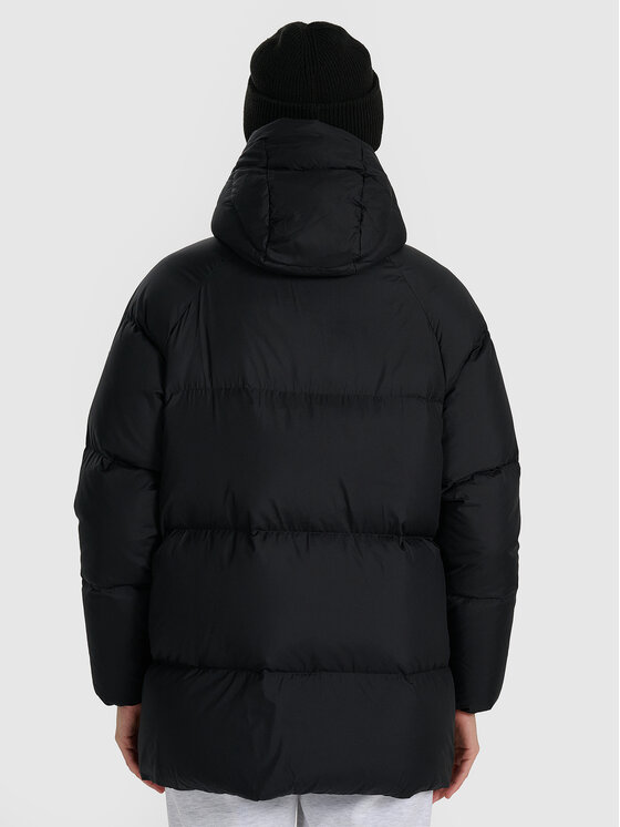 4F 4F Kurtka puchowa NATURAL (DOWN) WARMTH Czarny Oversize