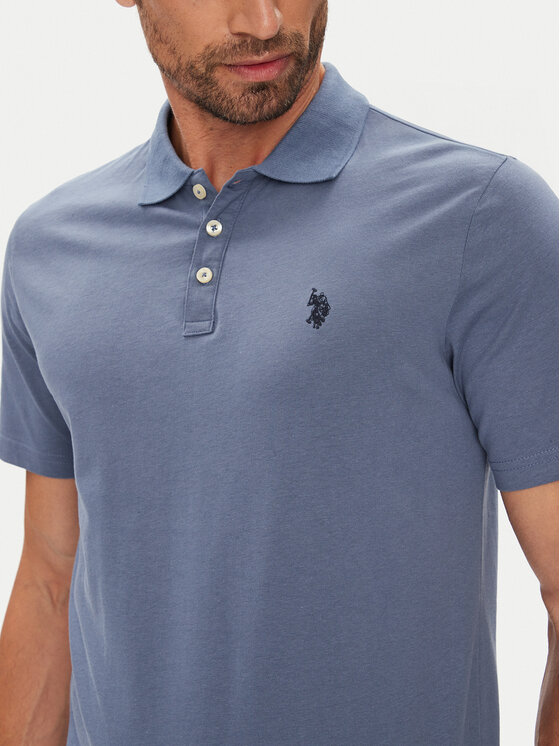 U.S. Polo Assn. U.S. Polo Assn. Polokošeľa MUP3780 Modrá Regular Fit