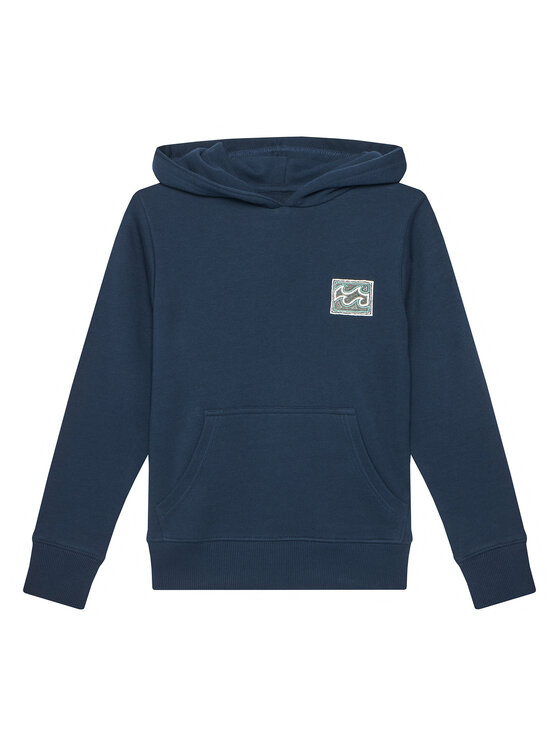 Billabong Billabong Džemperis ar kapuci Foundation EBBSF00127 Tumši zils Regular Fit