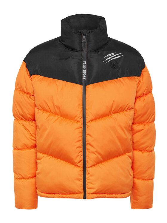 Plein Sport Plein Sport Giubbotto piumino 24023 Arancione Regular Fit
