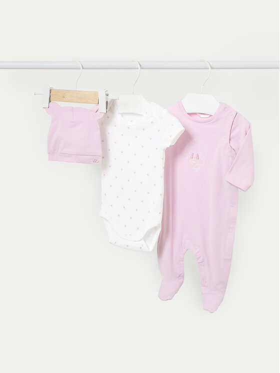 Mayoral Mayoral Set Body und Strampler 1723 Rosa