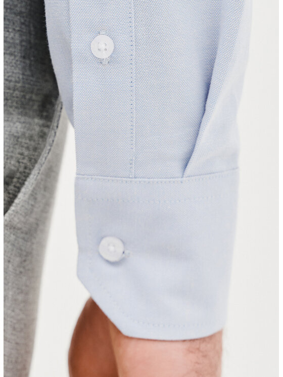 Pako Lorente Pako Lorente Koszula P25SN-1X-021 Błękitny Slim Fit