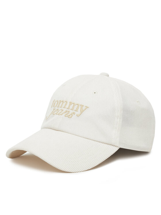 Tommy Jeans Tommy Jeans Kepurė su snapeliu Script AW0AW17908 Écru