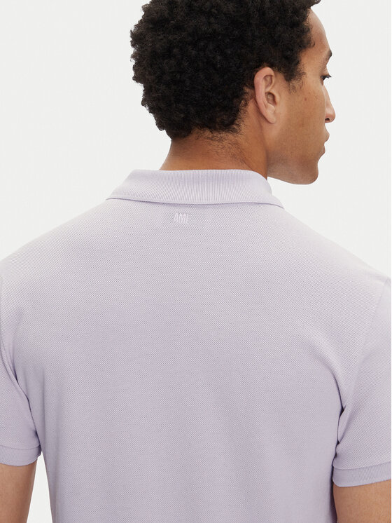 AMI PARIS AMI PARIS Polo majica HPL060.760 Vijolična Regular Fit