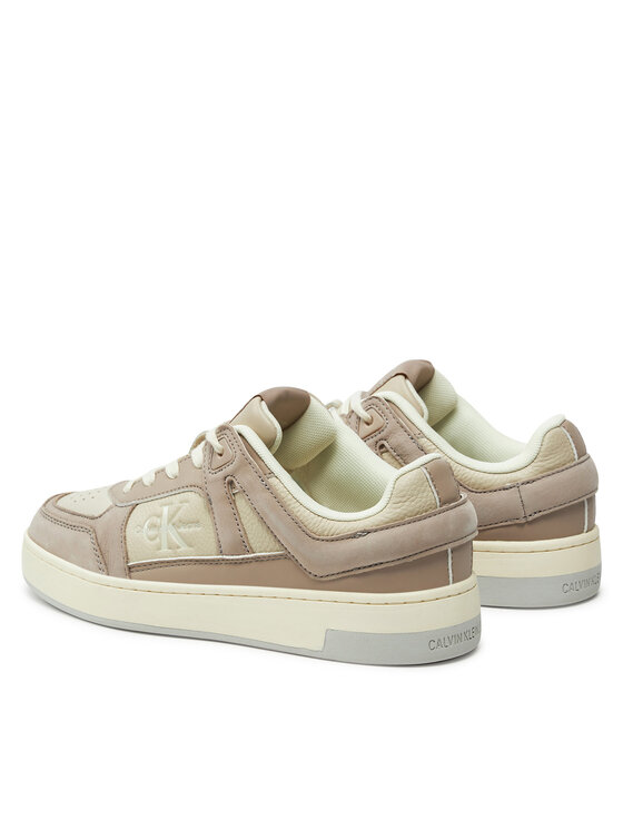 Calvin Klein Jeans Calvin Klein Jeans Snīkeri Basket Cupsole Low Ml Mix YW0YW01579 Pelēks