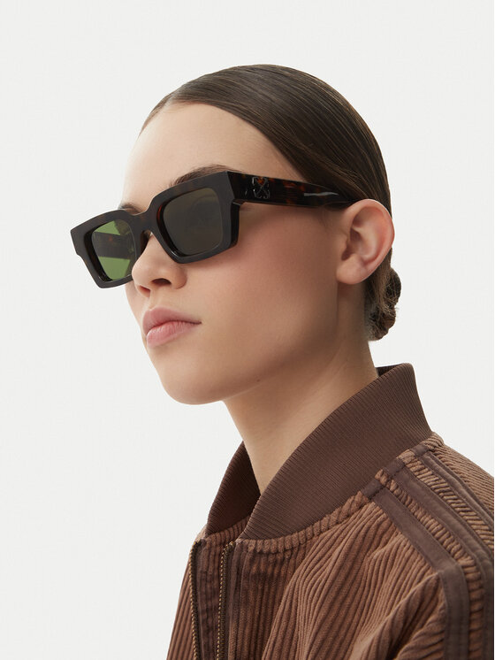 Off-White Off-White Akiniai nuo saulės OERI126 Ruda