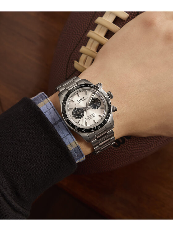 Timex Timex Hodinky TW2Y19200 Strieborná