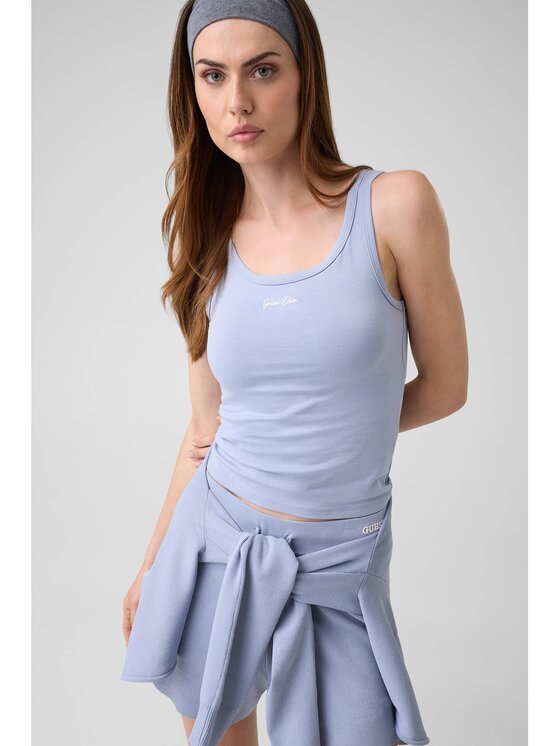 Guess Guess Top 183068 Modrá Classic Fit
