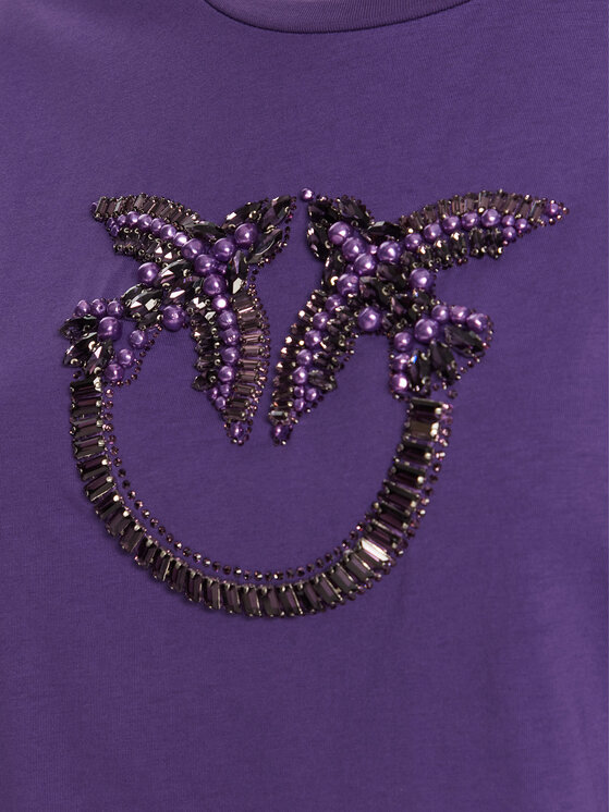 PINKO PINKO T-krekls Quentin 100535 A2RN Violets Regular Fit