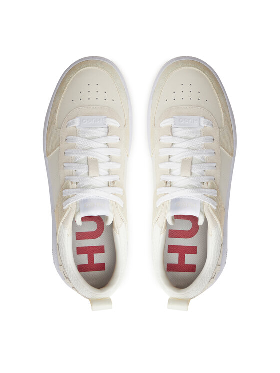 HUGO Hugo Sneakersy Kilian Tenn Dnmpu 50517155 Écru