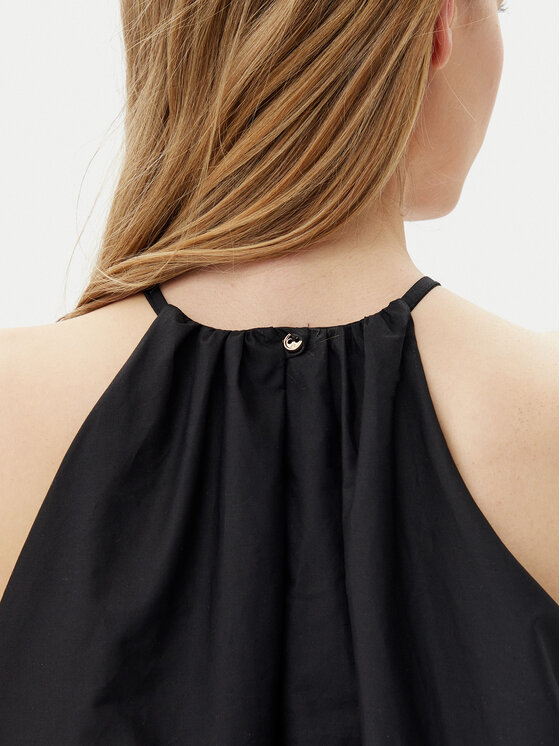 Rinascimento Rinascimento Rochie cocktail CFC0124139003 Negru Regular Fit