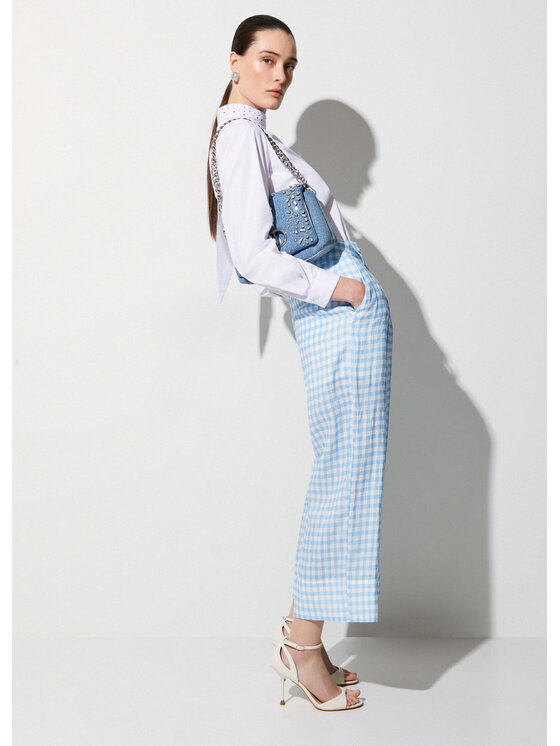 Liu Jo Liu Jo Pantaloni di tessuto WA6303T9426P9242 Blu Regular Fit