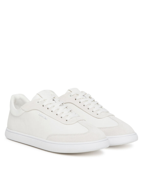 Calvin Klein Calvin Klein Tossud Cupsole Lace Up - Lth Sue Mix HW0HW02435 Valge