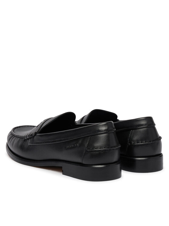 Tommy Hilfiger Tommy Hilfiger Μοκασίνια Penny Crust FM0FM05836 Μαύρο