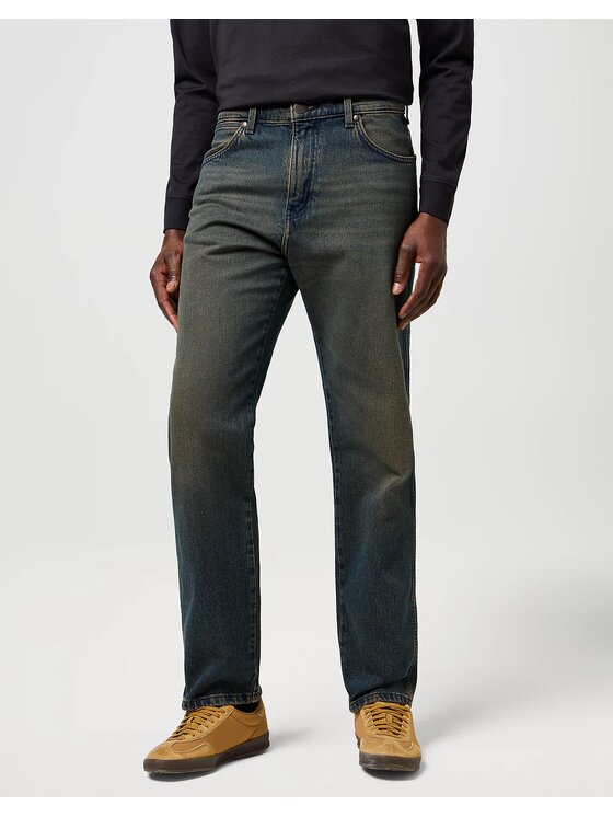 Wrangler Wrangler Jeansy FRONTIER Niebieski Regular Fit