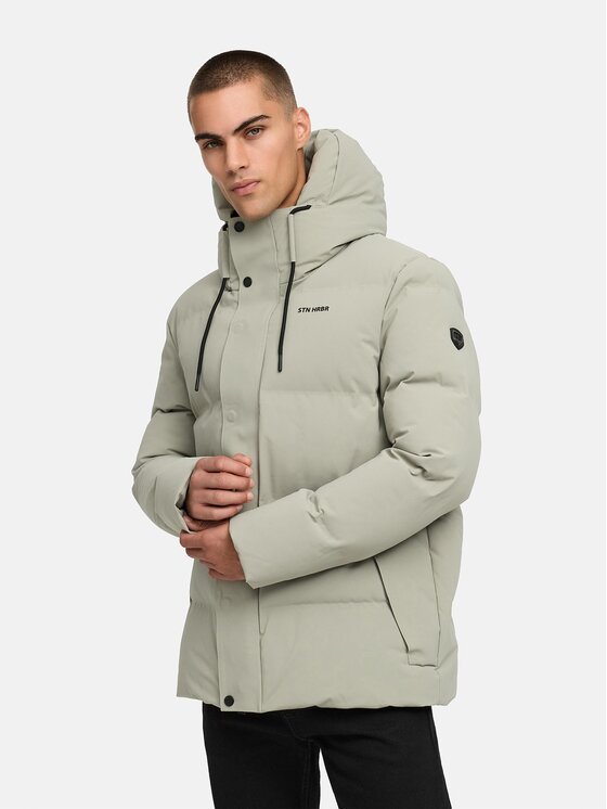 Stone Harbour Stone Harbour Kurtka zimowa Taviaan Szary Regular Fit
