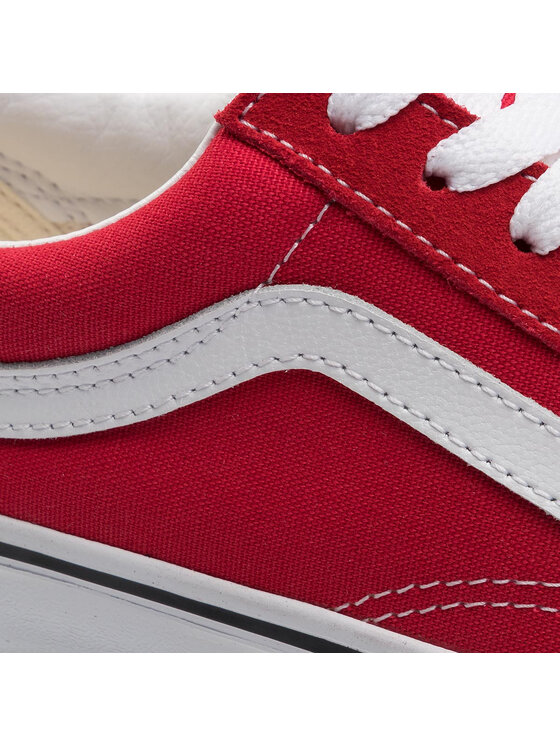 Vans Vans Teniszcipő Old Skool VN0A4BV5JV61 Piros