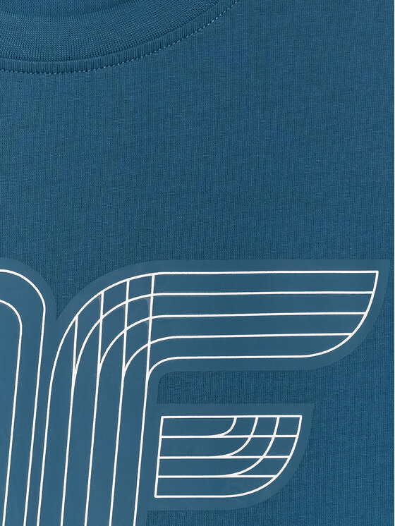 4F 4F T-Shirt COMMERCIAL 3 Turkusowy Regular Fit