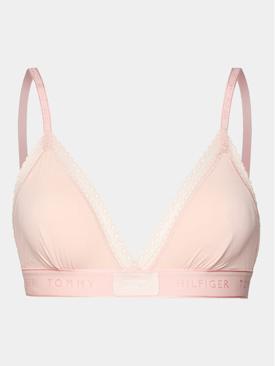 Tommy Hilfiger Tommy Hilfiger Bralette krūšturis UW0UW04750 Rozā