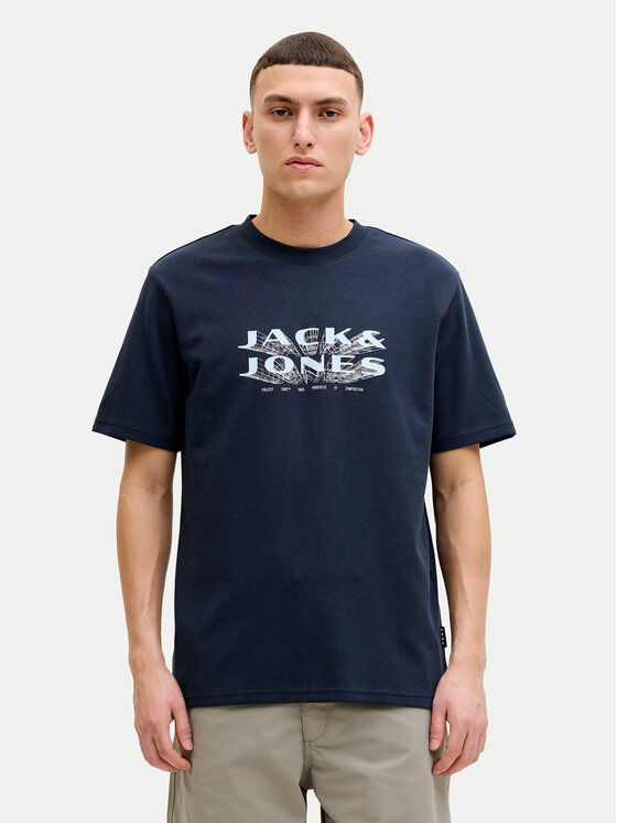 Jack & Jones Jack & Jones T-Shirt Fusion 12289880 Blau Regular Fit