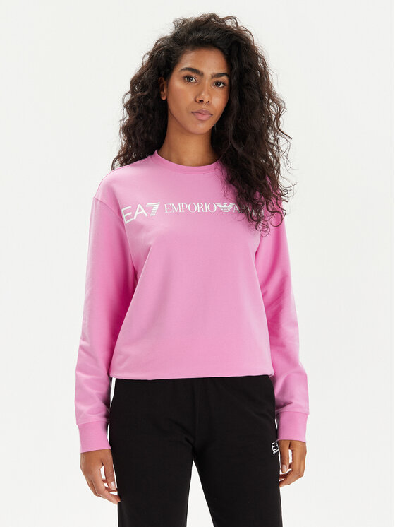 EA7 Emporio Armani EA7 Emporio Armani Tepláková souprava 8NTV54 TJTXZ 24BD Růžová Regular Fit