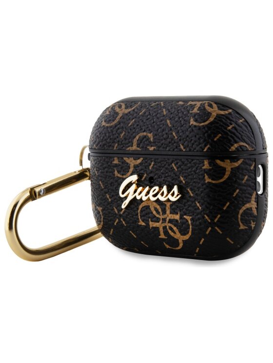 Guess Guess Etui na słuchawki AirPods Pro 2 - 4G Hook Czarny
