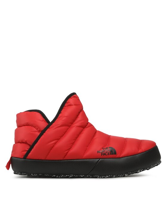 Papuci de casă The North Face Thermoball Traction Bootie NF0A3MKHKZ31 Tnf Red/Tnf Black