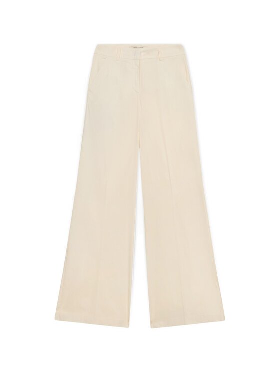 Trussardi Trussardi Pantaloni di tessuto P272A002362N011 Bianco Over Fit