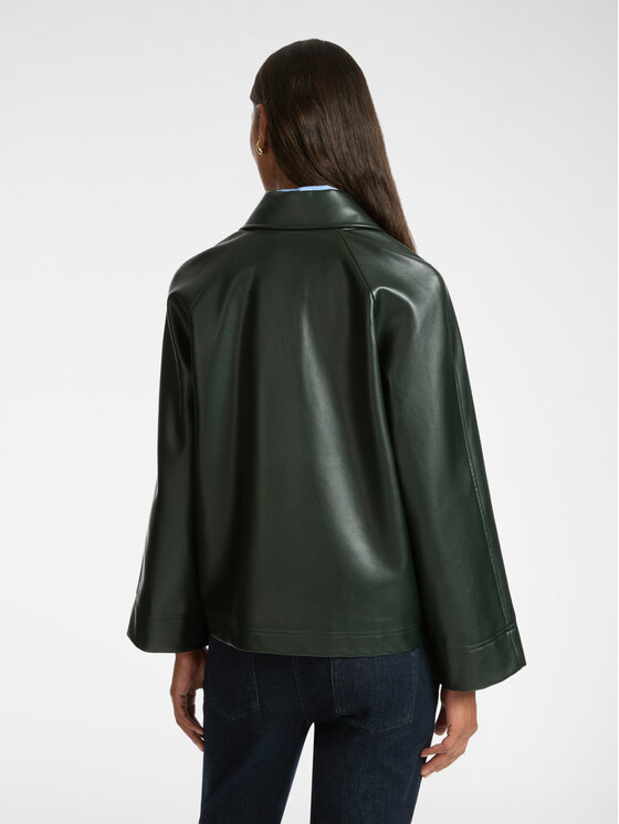 Elena Mirò Elena Mirò Cappotto R303P000069N035 Verde A-Line Fit
