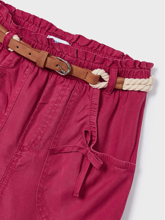Mayoral Mayoral Pantaloni di tessuto 3503 Bordeaux