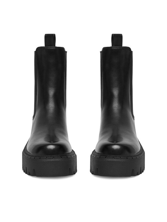 DeeZee DeeZee Klassische Stiefeletten 25365-7B Schwarz