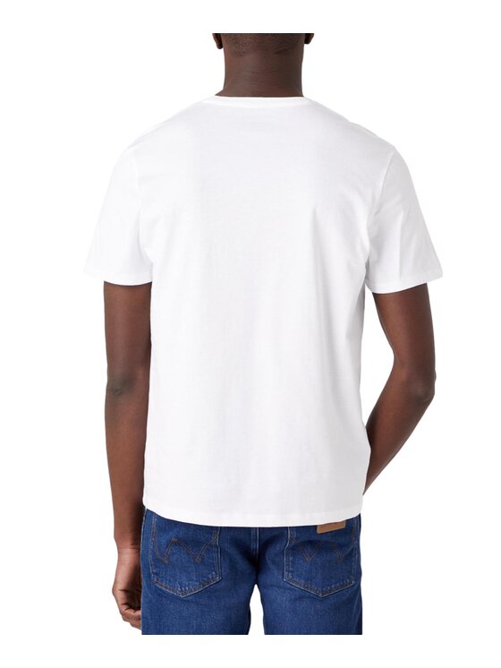 Wrangler Wrangler T-Shirt 2 PACK TEE Szary Regular Fit
