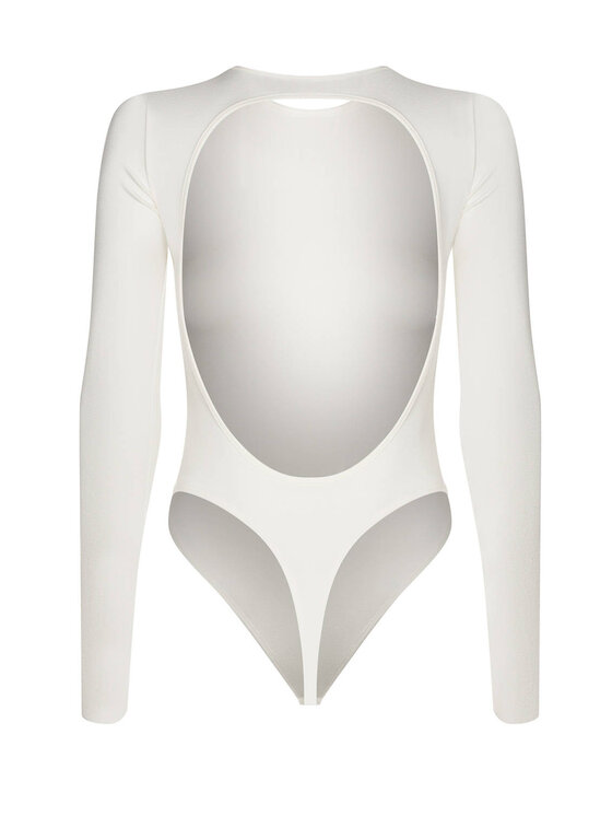 Laretaggio Laretaggio Body Augusta Biały Extra Slim Fit