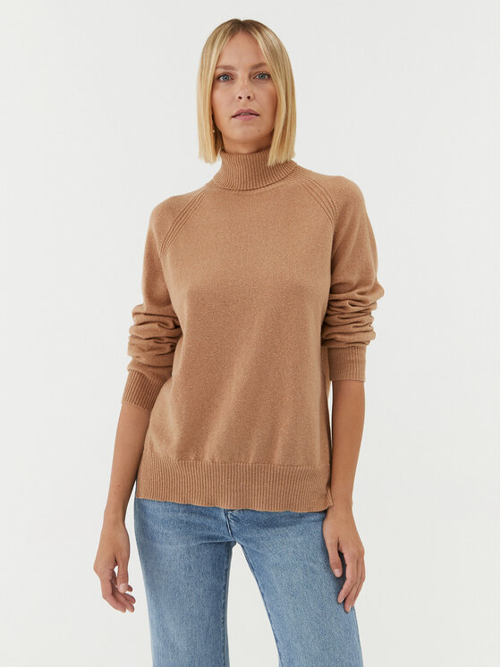 TWINSET TWINSET Rolák 232TT3200 Béžová Regular Fit