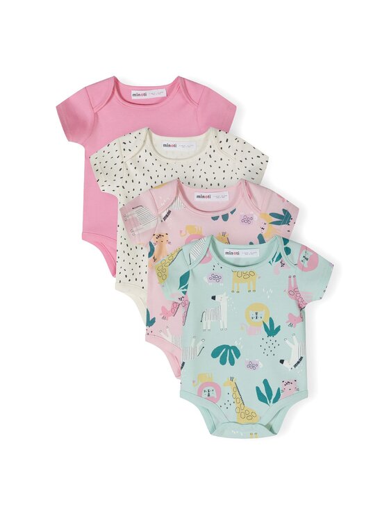 MINOTI MINOTI Body 24babypack14 Fioletowy Regular Fit