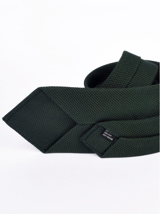 ELSNER ELSNER Cravatta JEDWAB GRENADYNA GARZA FINA A1888 Verde