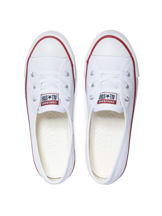 Converse Converse Sneakers aus Stoff Chuck Taylor All Star Ballet Lace Slip 566774C Weiß