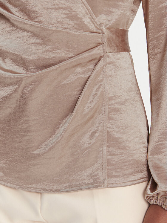 Guess Guess Majica W6RH47 W2612 Bež Regular Fit