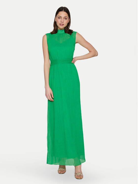 Vila Vila Abendkleid Leane 14093915 Grün Regular Fit