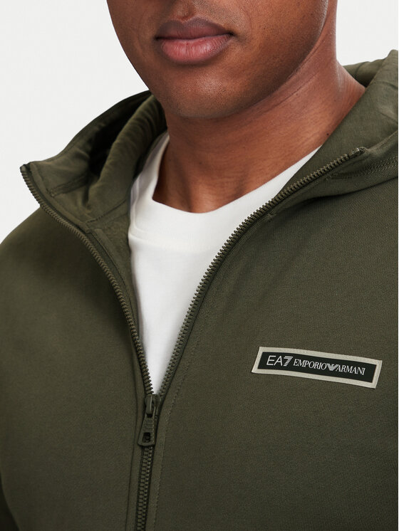 EA7 Emporio Armani EA7 Emporio Armani Felpa 7M002197 AF10377 U7014 Verde scuro Regular Fit
