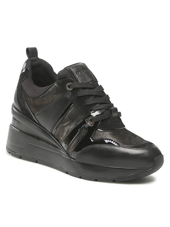 Geox Geox Sneakersy D Zosma B D268LB 07722 C9999 Čierna