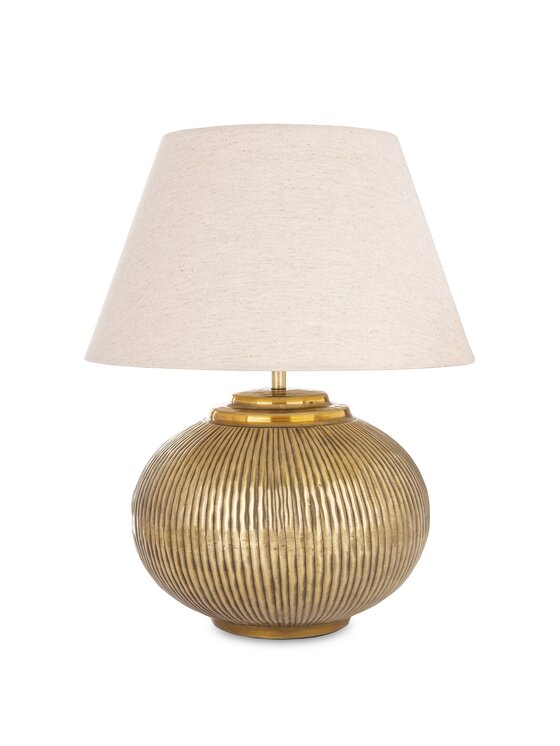 MIAhome MIAhome Lampa stołowa 51x40,5x40,5 cm TAVINI kremowy Écru