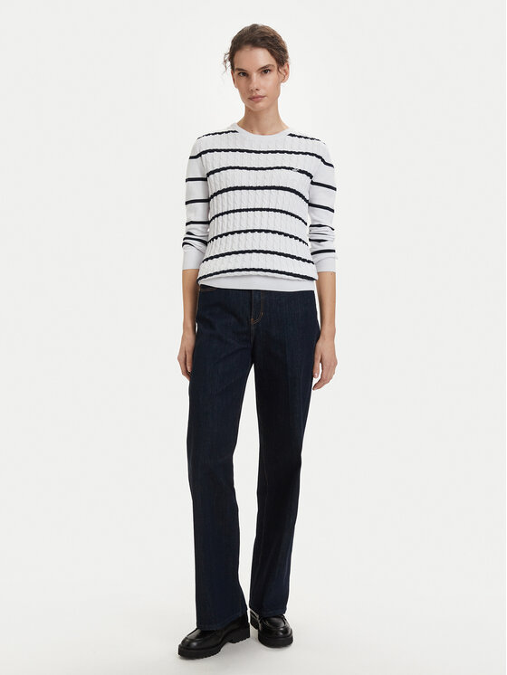 Beverly Hills Polo Club Beverly Hills Polo Club Светр P-SS26W-M6565 Білий Regular Fit