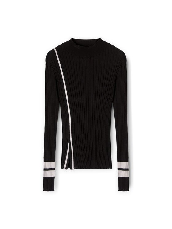 Motivi Motivi Cardigan M352W003501N0Z3 Nero Regular Fit