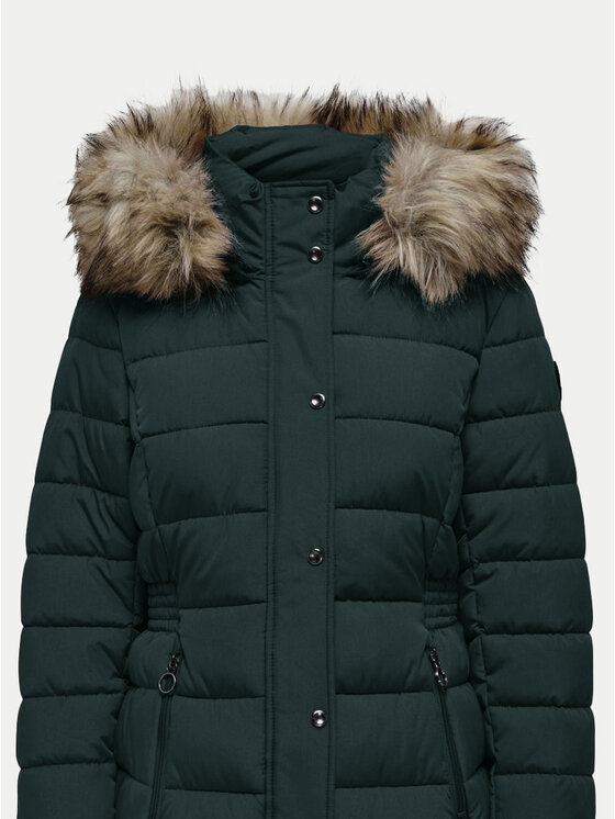 ONLY ONLY Зимно яке New Luna 15304781 Зелен Regular Fit