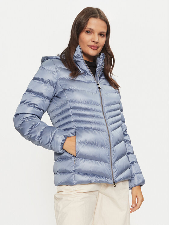 Geox Geox Zimní bunda Zosma W4628Z T2843 F4621 Modrá Regular Fit