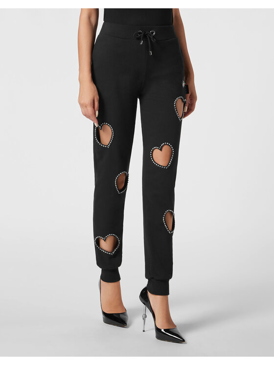 PHILIPP PLEIN PHILIPP PLEIN Joggery 9979 Czarny Regular Fit