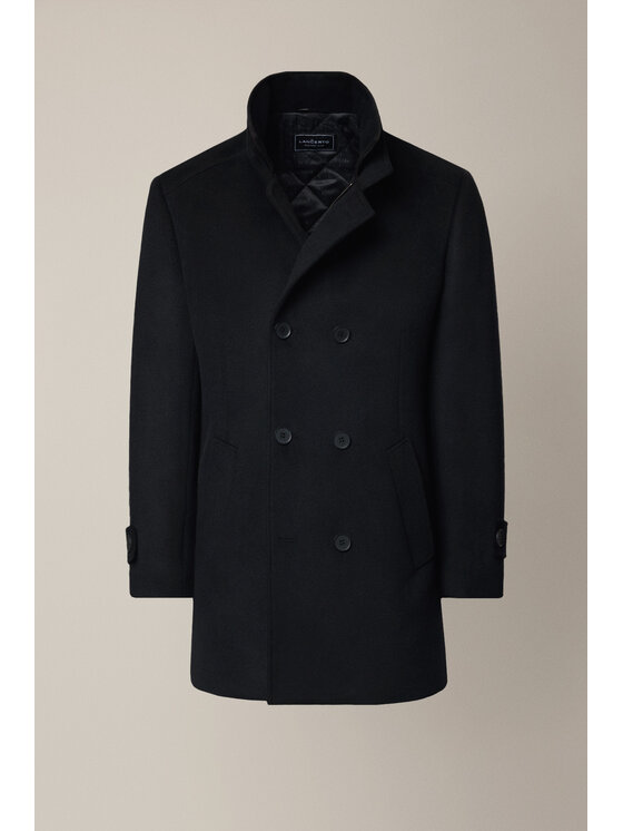 Lancerto Lancerto Płaszcz zimowy Vernol PC073225000017 Czarny Regular Fit